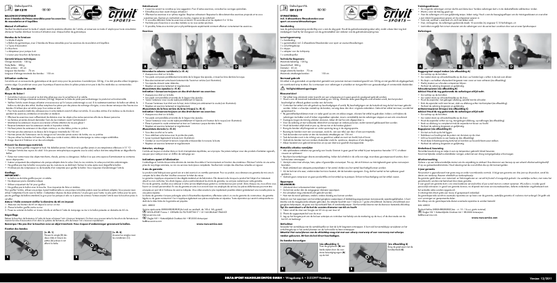 Page n°1 - Manuel utilisateur Crivit IAN 068833