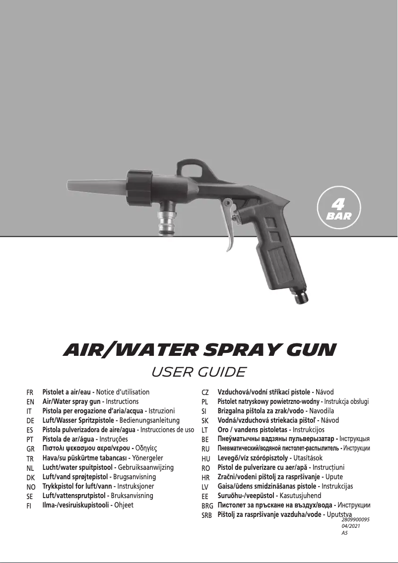 Page n°1 - Manuel utilisateur Abac G-532