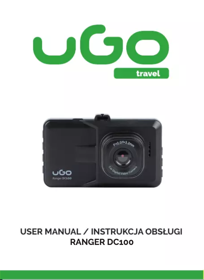Page n°1 - Manuel utilisateur uGo Ranger DC100
