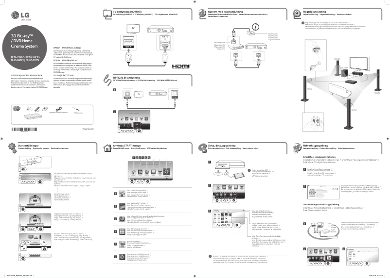 Página 1 del manual Manual de usuario LG BH6440PN