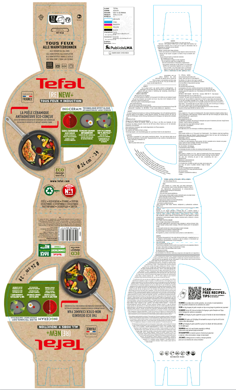 Page n°1 - Manuel utilisateur Tefal Renew+ C4240453