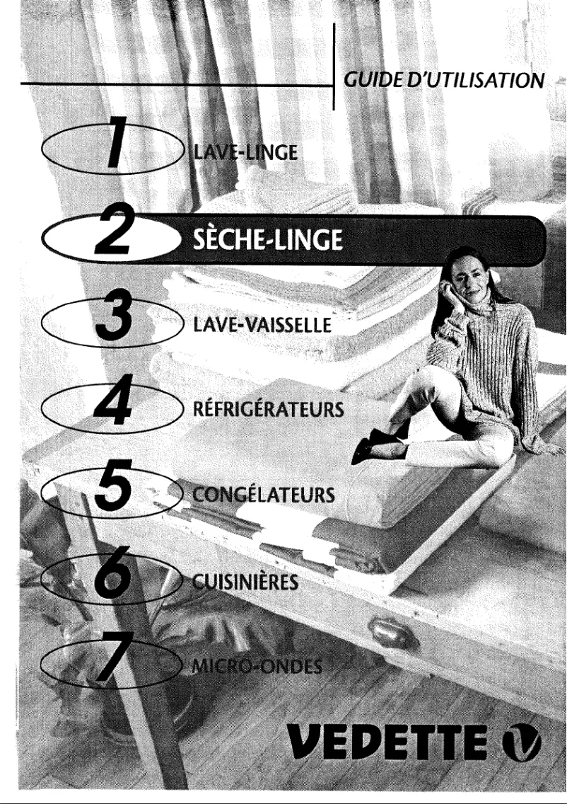 Page 1 de la notice Manuel utilisateur Vedette VST146