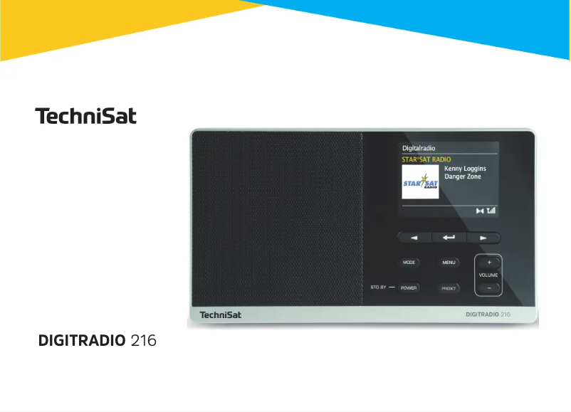 Page n°1 - Manuel utilisateur TechniSat DigitRadio 216