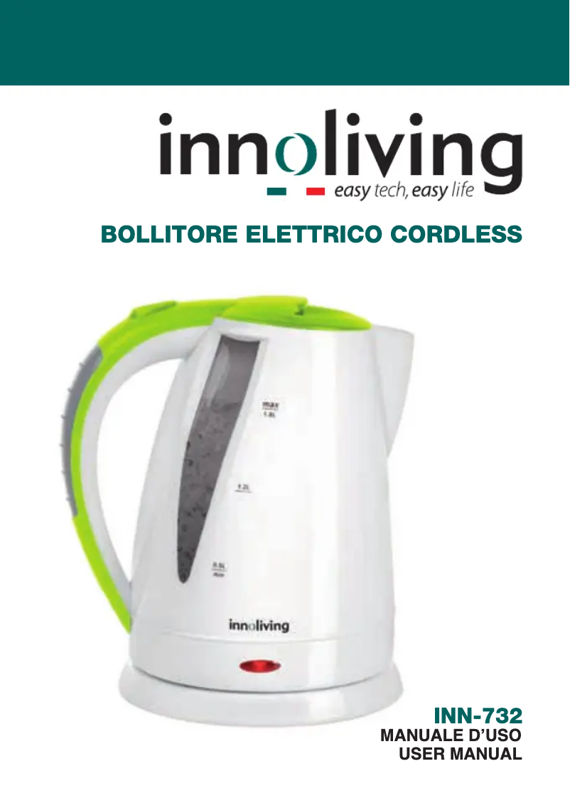 Page 1 de la notice Manuel utilisateur Innoliving INN-732