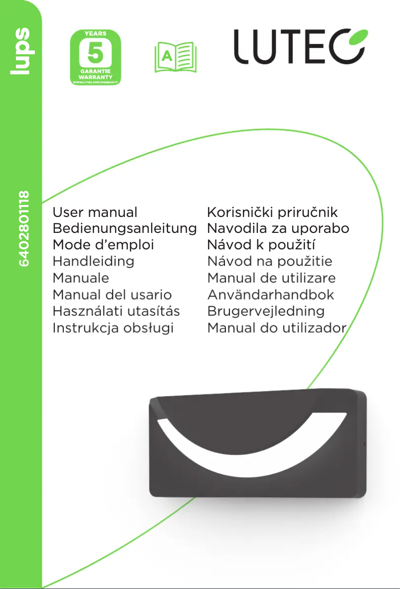 Image de la première page du manuel de l'appareil Lups