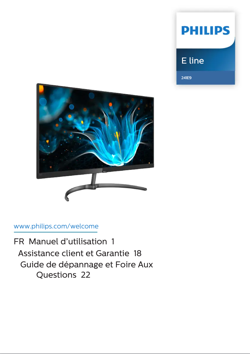 Image de la première page du manuel de l'appareil 241E9