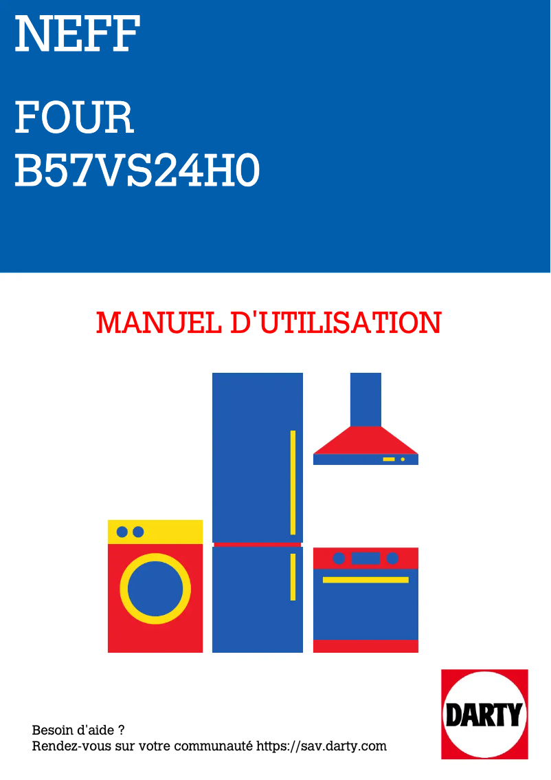 Page n°1 - Manuel utilisateur Neff B57VS24H0