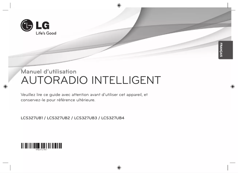 Page n°1 - Manuel utilisateur LG LCS327UB1