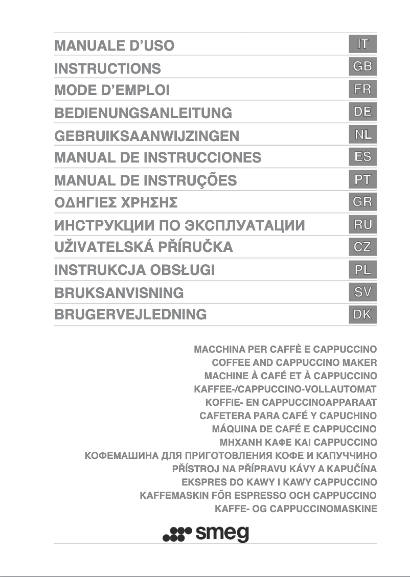 Page n°1 - Mode d'emploi Smeg CMS6451X
