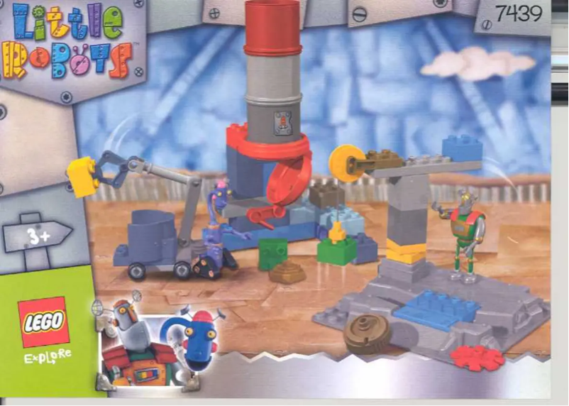 Page 1 de la notice Manuel utilisateur Lego Stretchy's Junk Yard