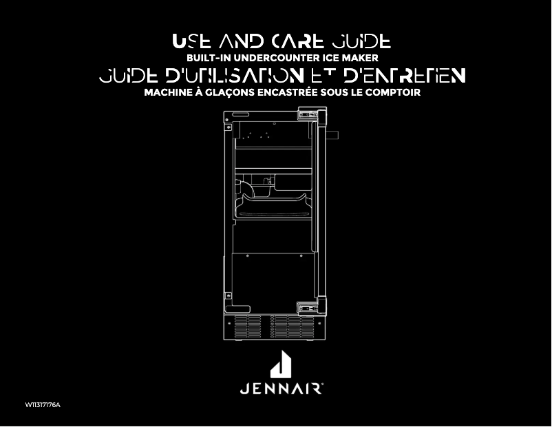 Page n°1 - Manuel d'utilisation et d'entretien JennAir JUIFN15HX