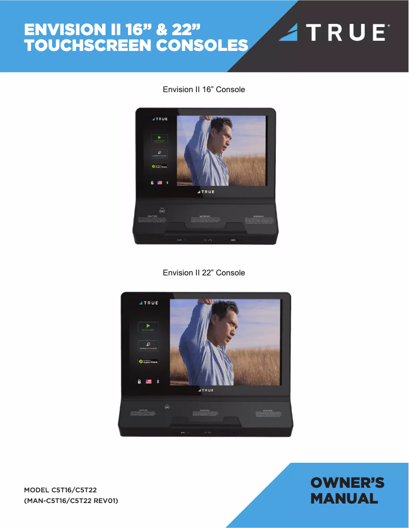 Page 1 de la notice Manuel utilisateur True C5T16