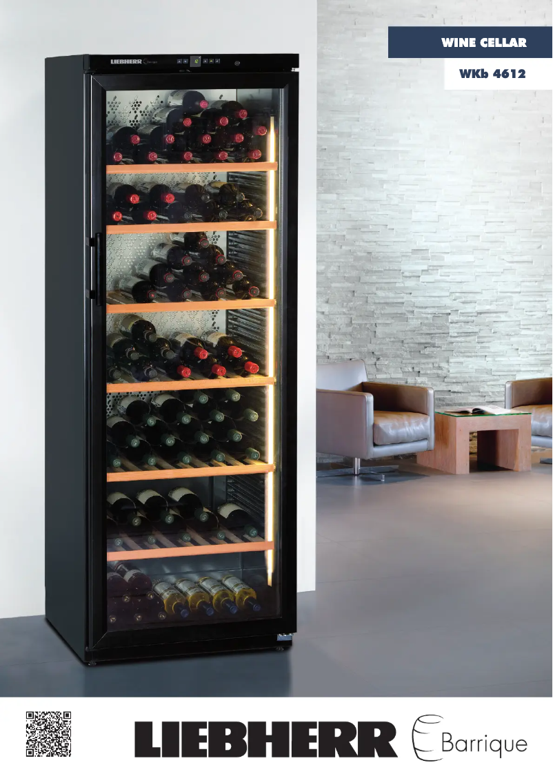 Page 1 de la notice Fiche technique Liebherr WKB4612