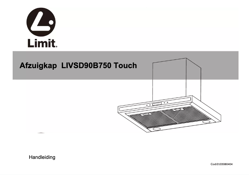 Page 1 de la notice Manuel utilisateur Limit LIVSD90B750 Touch