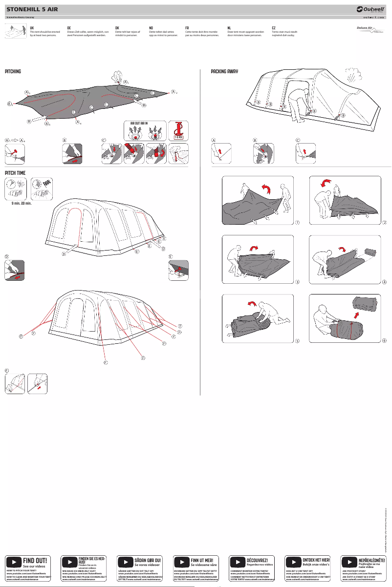 Image de la première page du manuel de l'appareil Stonehill 5 Air