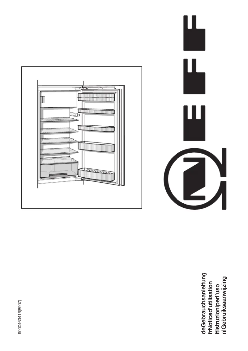 Page n°1 - Manuel utilisateur Neff K6634X8