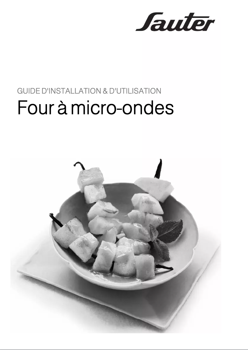 Page 1 de la notice Manuel utilisateur Sauter SME1230X