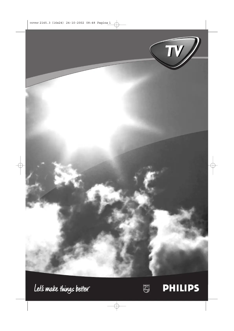 Page 1 de la notice Manuel utilisateur Philips 29PT9420