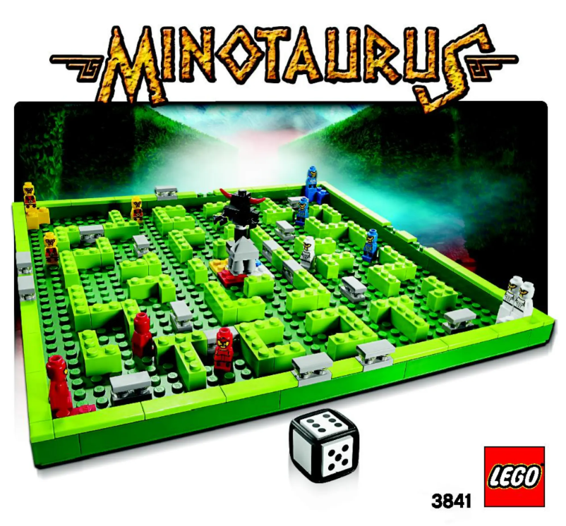 Page 1 de la notice Manuel utilisateur Lego Games 3841