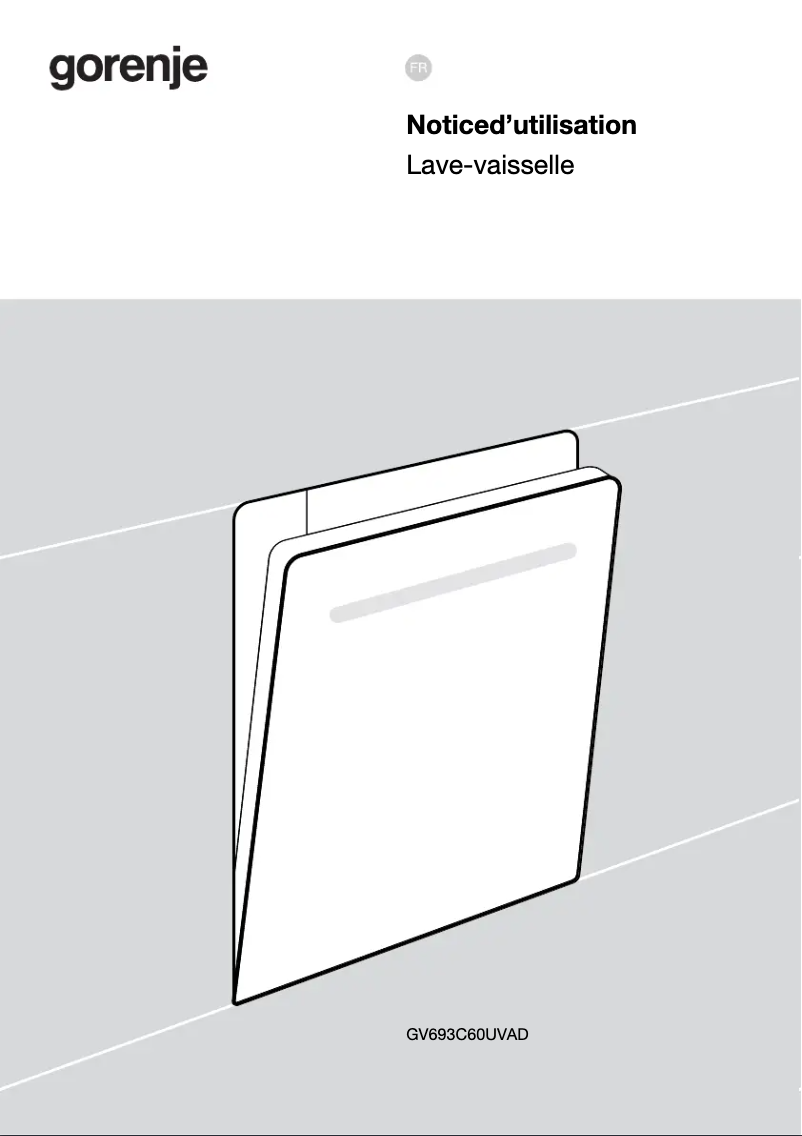 Page n°1 - Manuel utilisateur Gorenje GV693C60UVAD