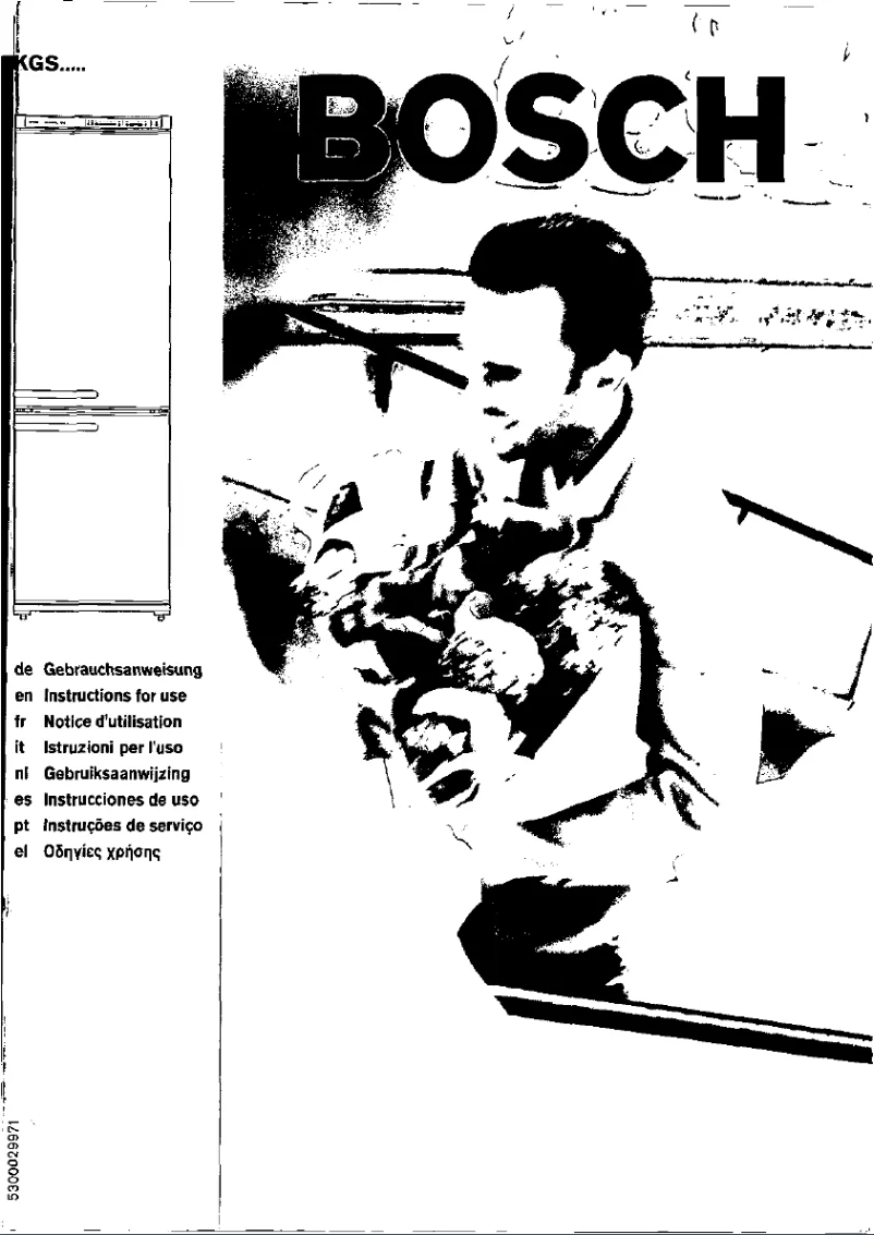 Image de la première page du manuel de l'appareil KGS3821IE