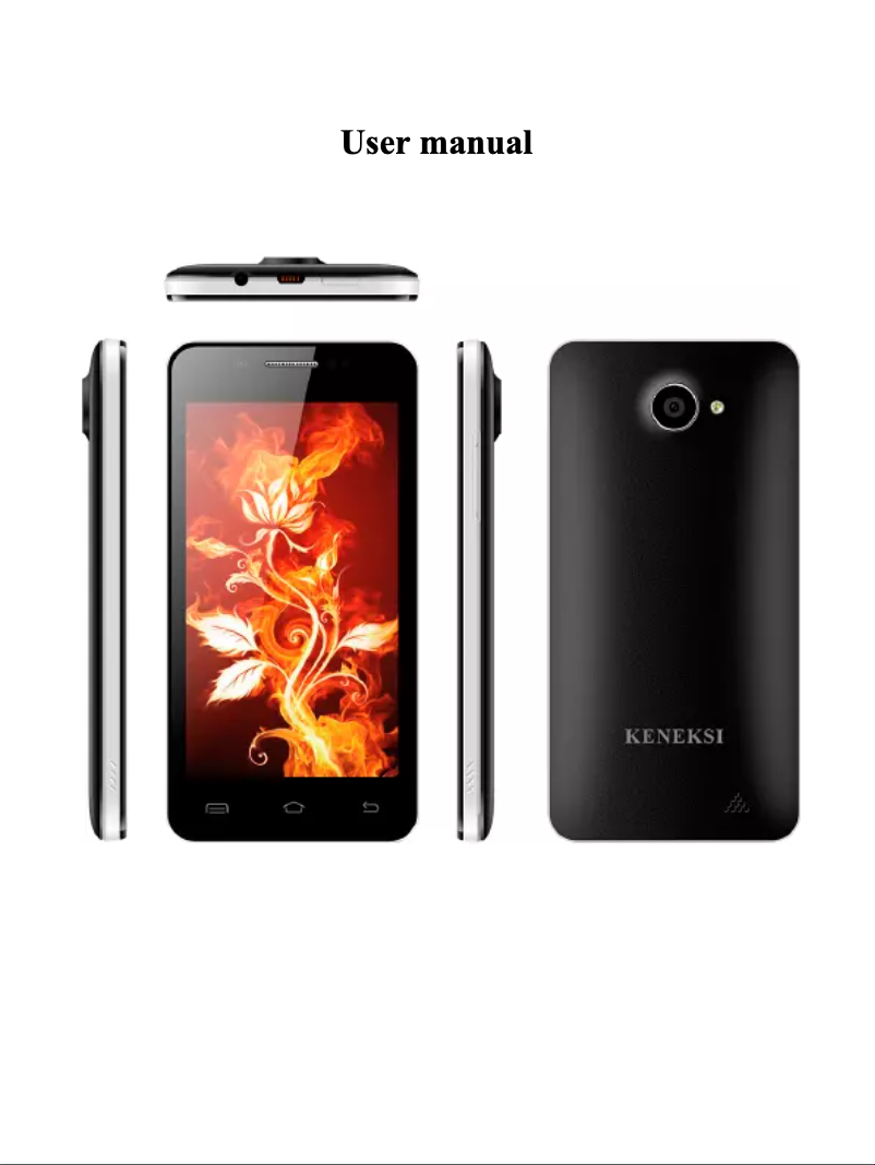 Image de la première page du manuel de l'appareil Fire