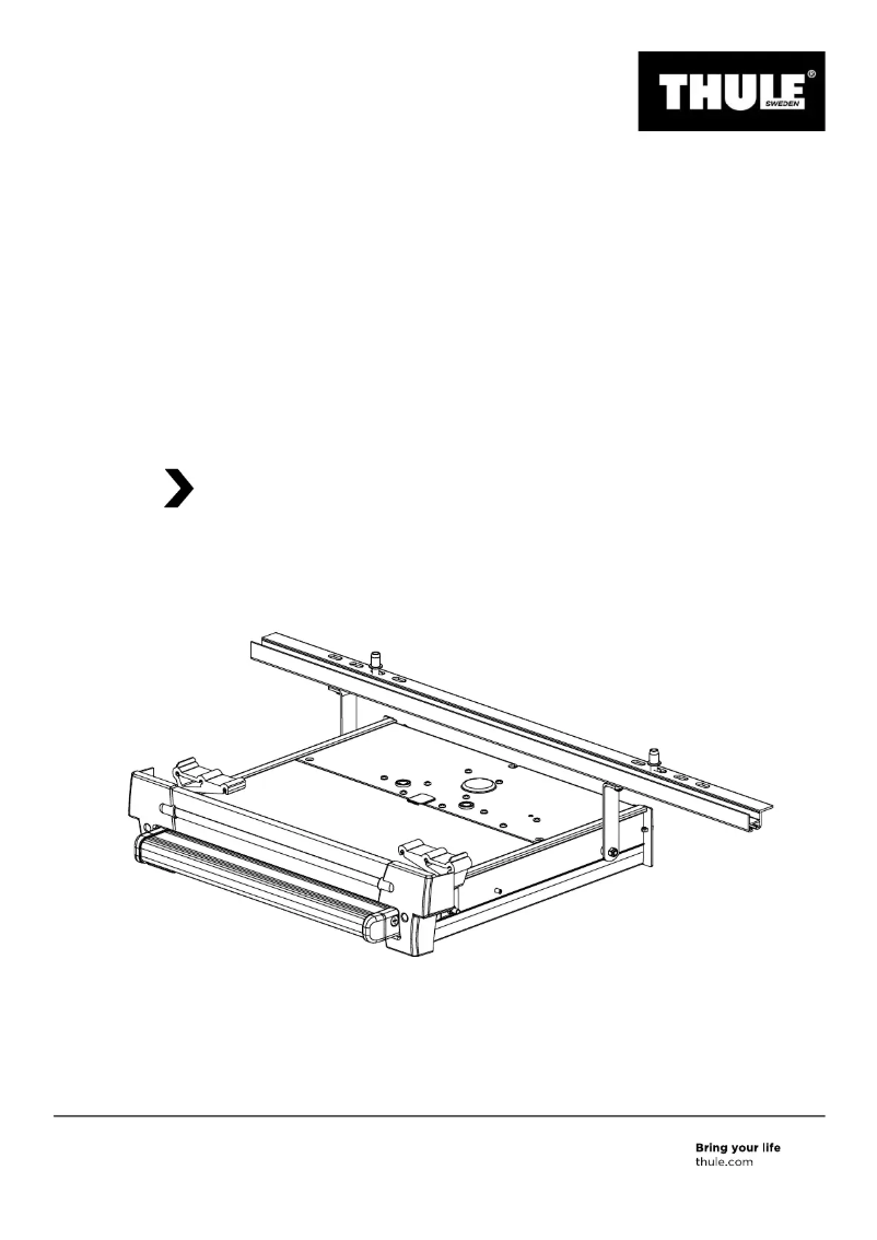 Page n°1 - Manuel utilisateur Thule Slide-Out Step Ducato V16 12V