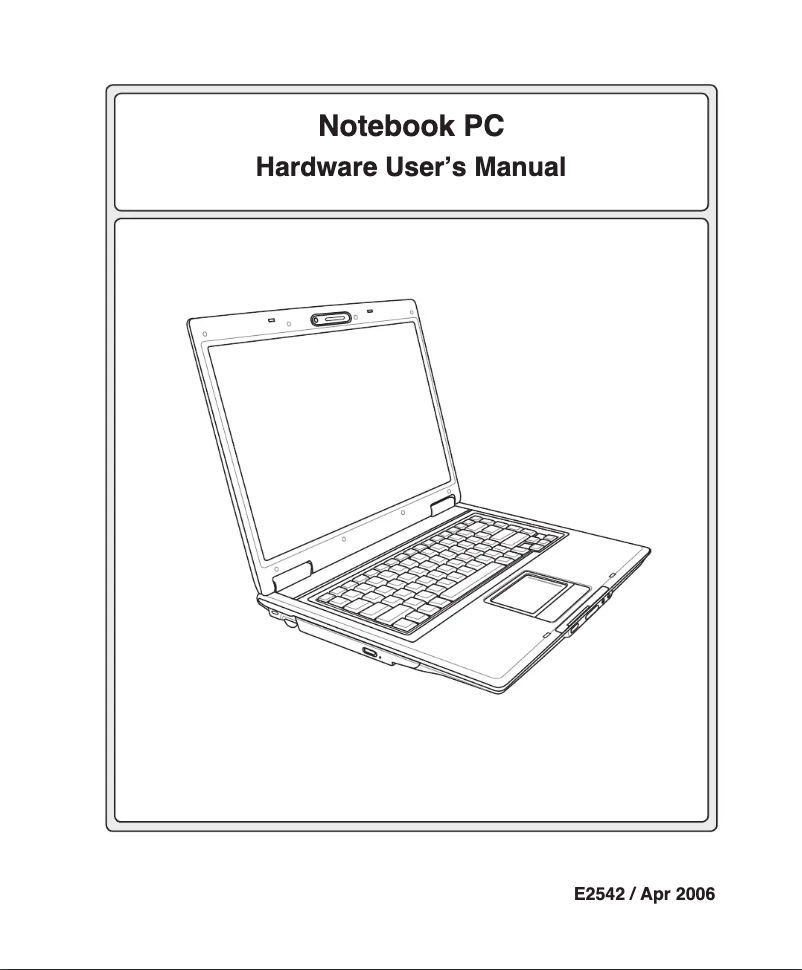 Page n°1 - Manuel utilisateur Asus F3JM