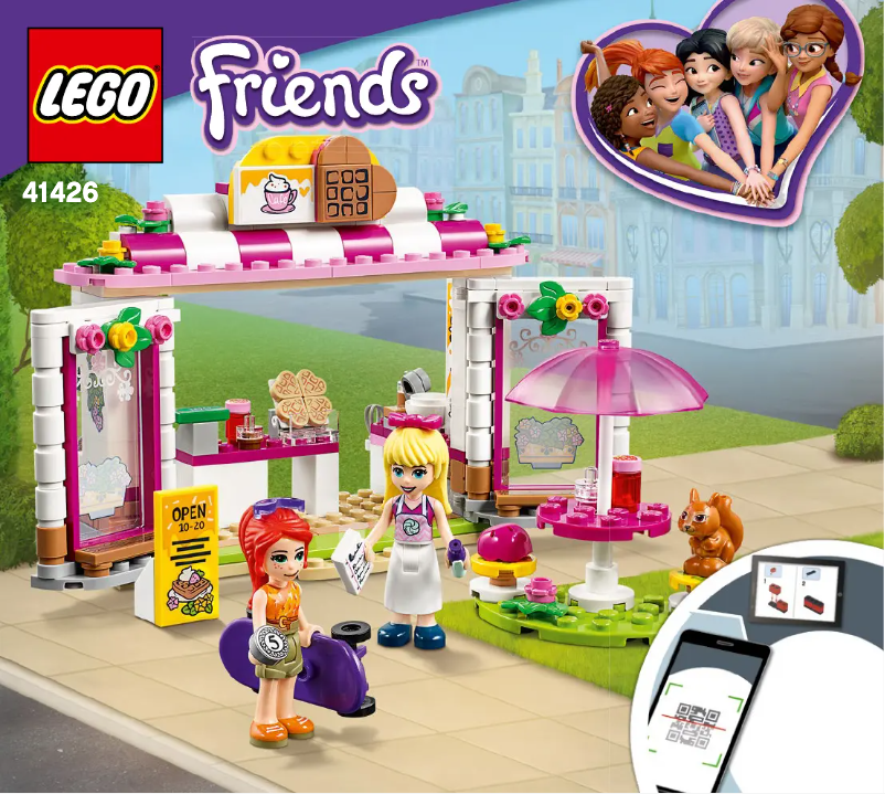 Page 1 de la notice Manuel utilisateur Lego Friends 41426