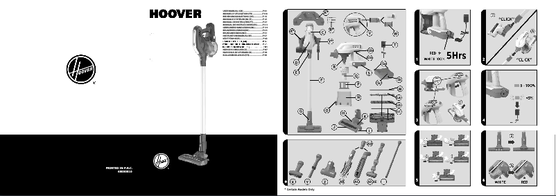 Page 1 de la notice Manuel utilisateur Hoover H-FREE 200 performance