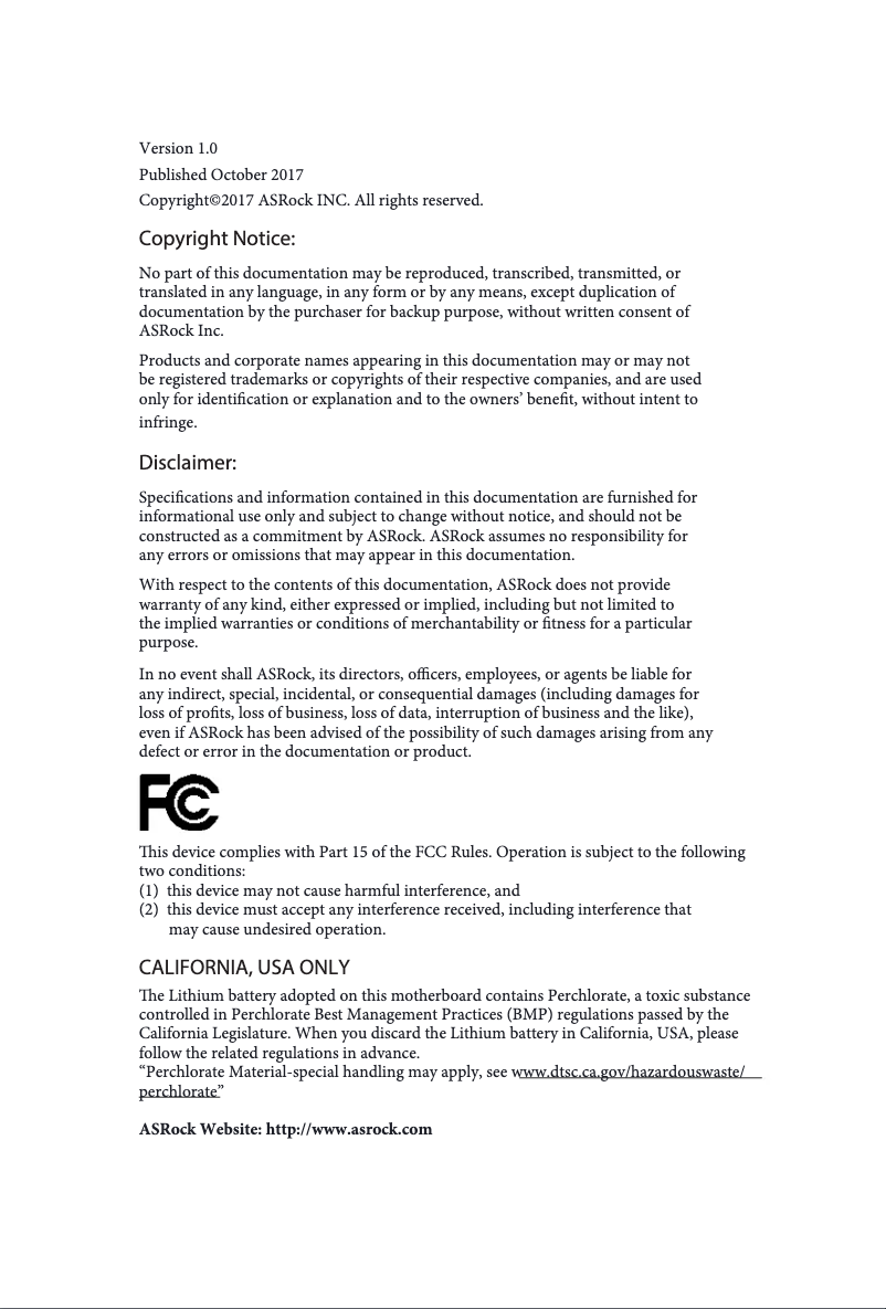 Página 1 del manual Manual de usuario Asrock J4105B-ITX