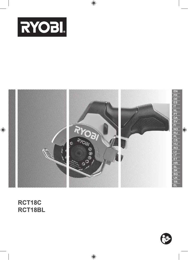 Page n°1 - Manuel utilisateur RYOBI One+ RCT18C