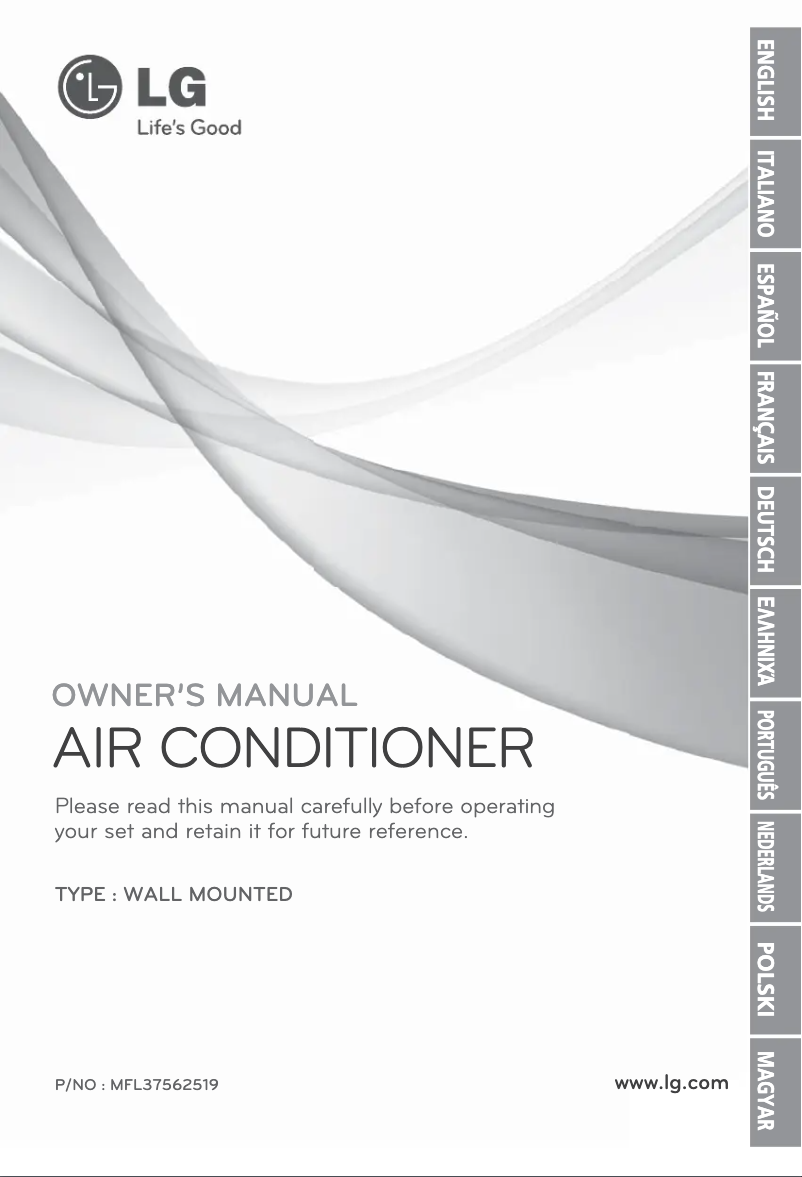 Página 1 del manual Manual de usuario LG CC09AWR