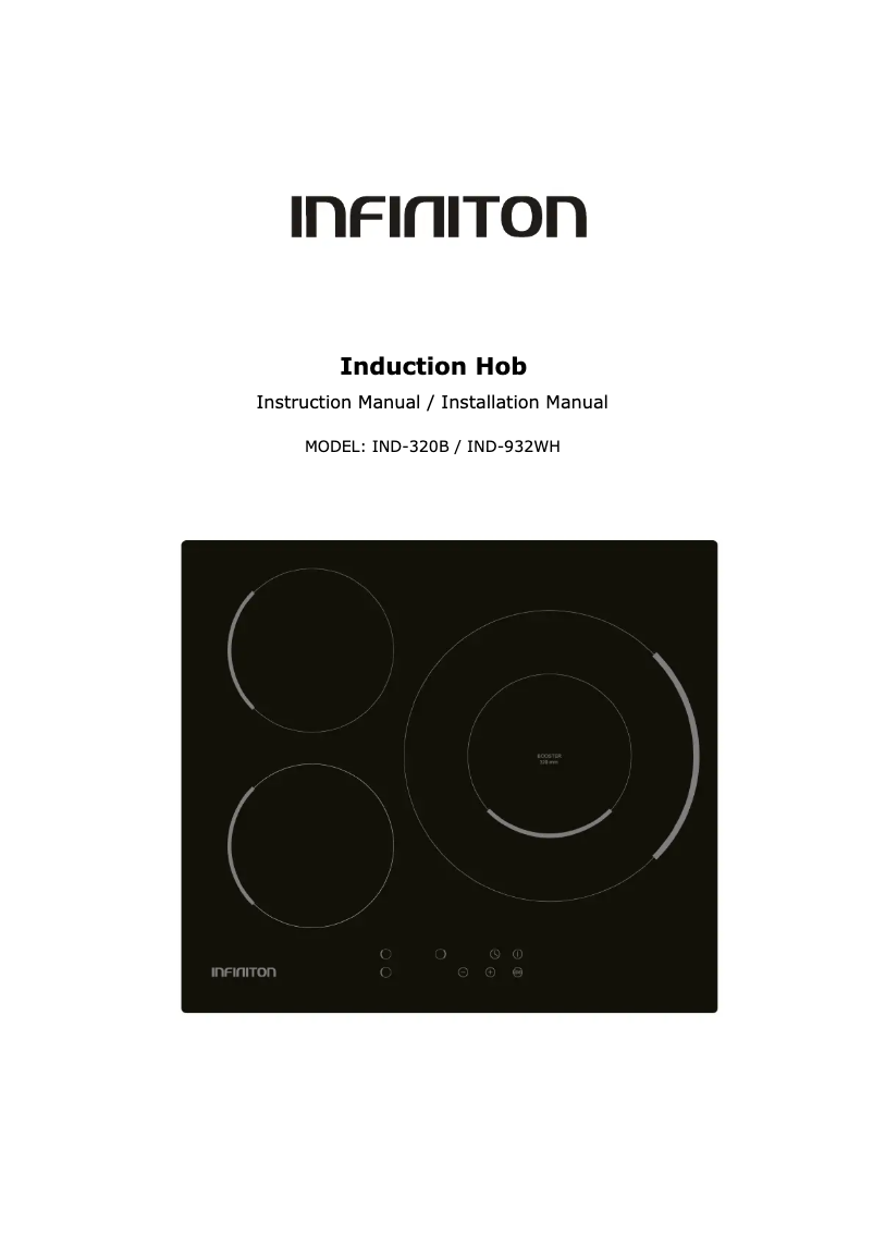 Page n°1 - Manuel utilisateur Infiniton IND-932WH