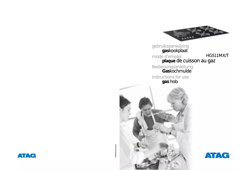 Page n°1 - Manuel utilisateur Atag HG511M