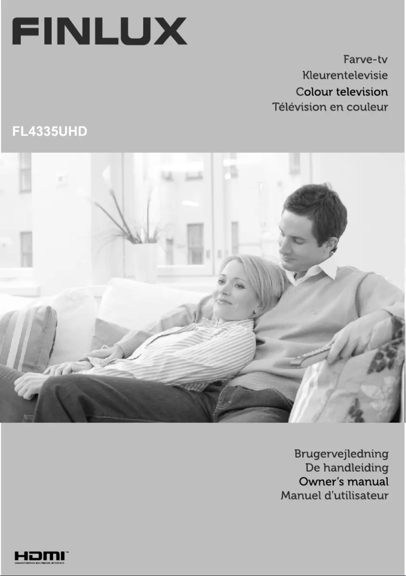 Page n°1 - Manuel utilisateur Finlux FL4335UHD