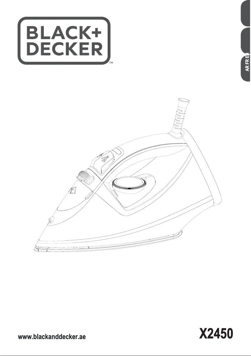 Page 1 de la notice Manuel utilisateur Black & Decker X2450