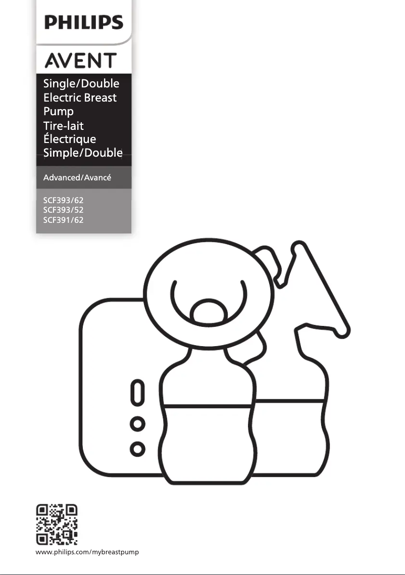 Page n°1 - Manuel utilisateur Philips Avent SCF391