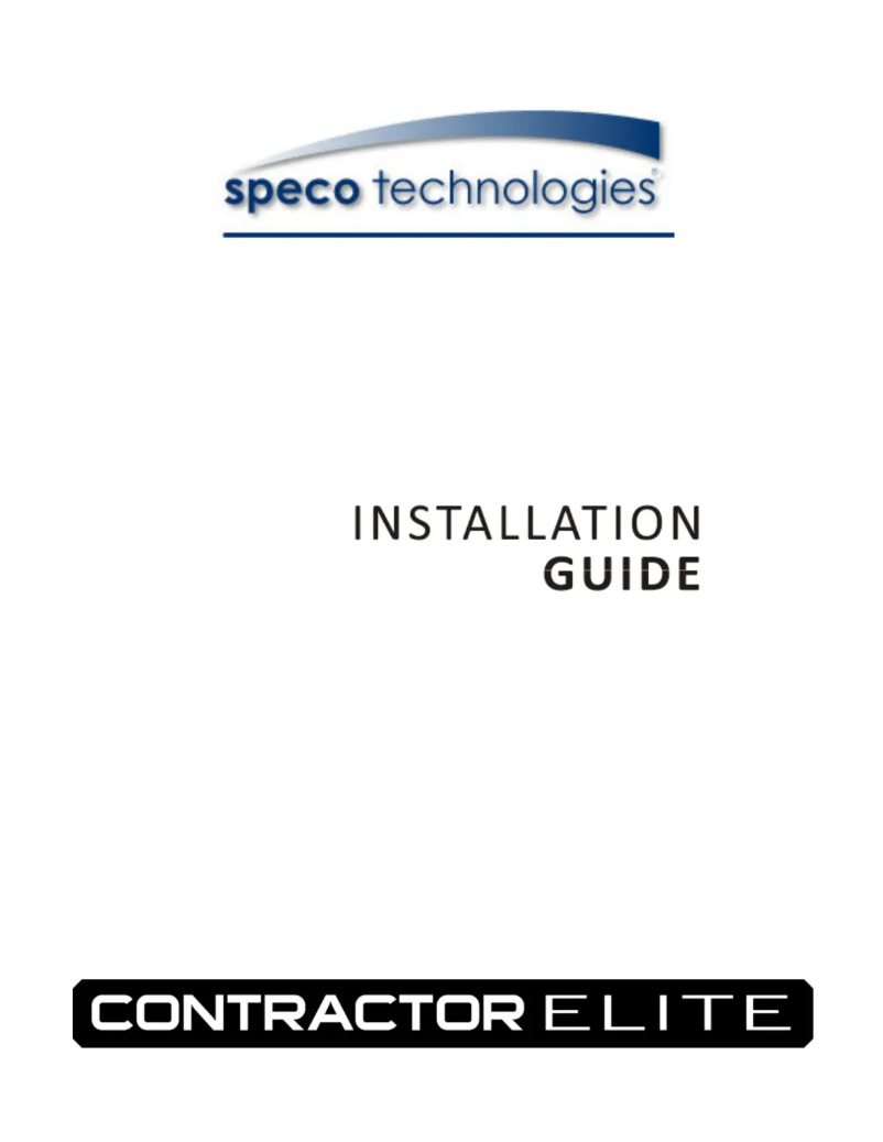 Page n°1 - Manuel utilisateur Speco Technologies SPCE6OB
