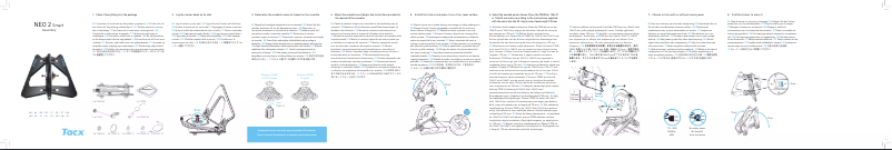 Page 1 de la notice Manuel utilisateur Tacx Neo 2 Smart