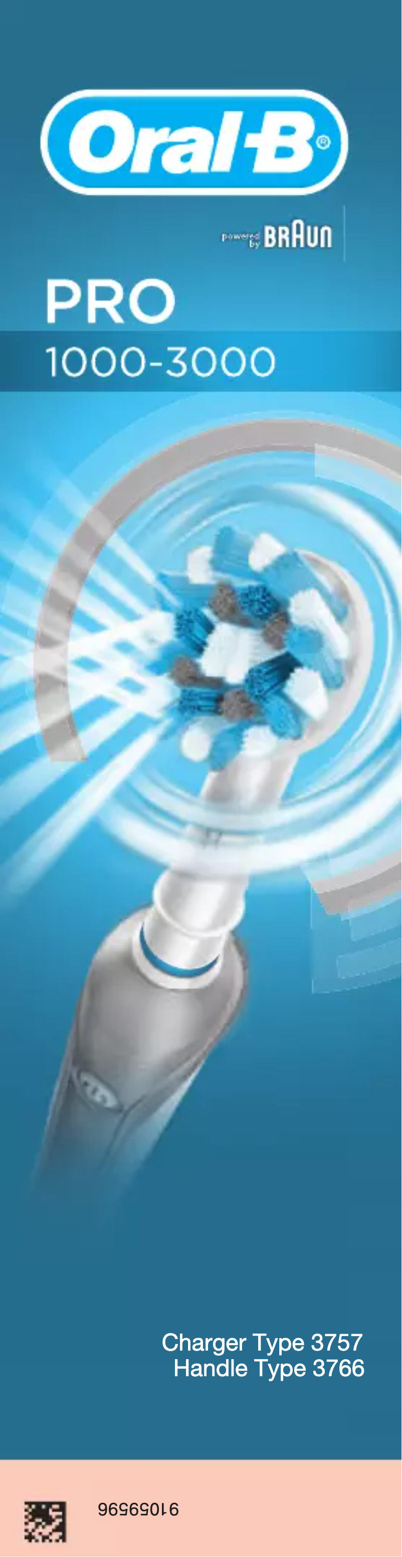 Page 1 de la notice Manuel utilisateur Oral-B Pro 2