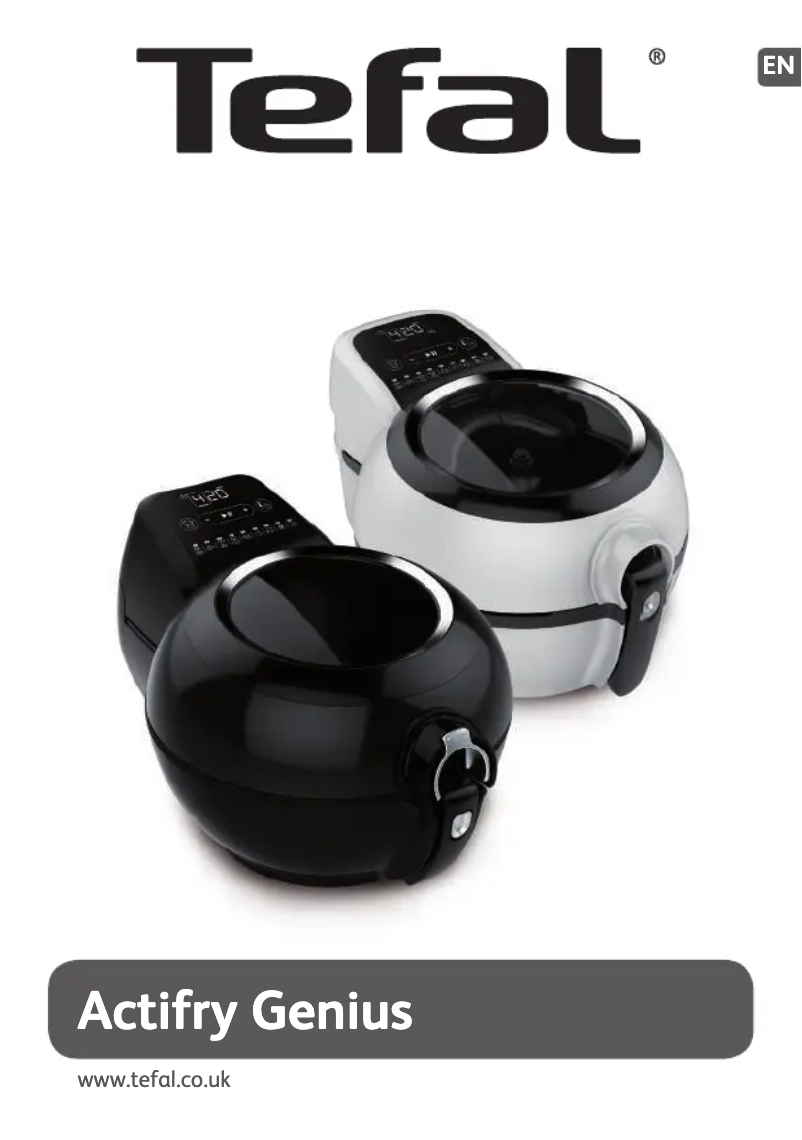 Page 1 de la notice Manuel utilisateur Tefal ActiFry Genius XL AH9608