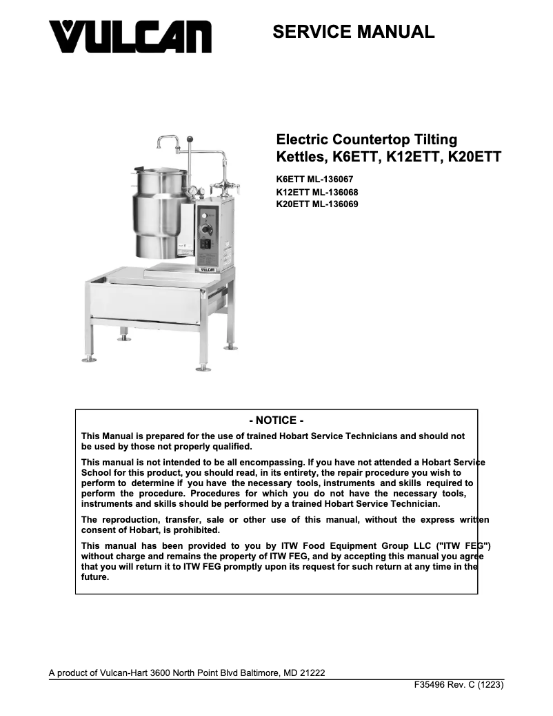 Página 1 del manual Manual de usuario Vulcan K6ETT