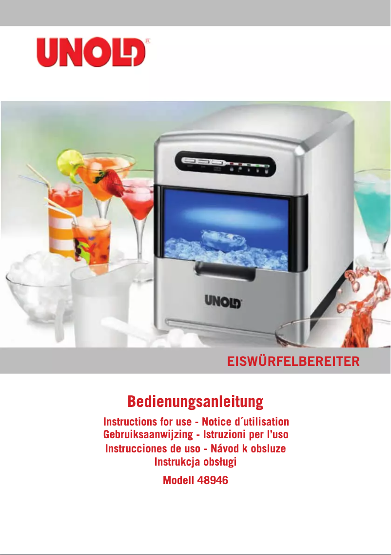 Page 1 de la notice Manuel utilisateur Unold 48946