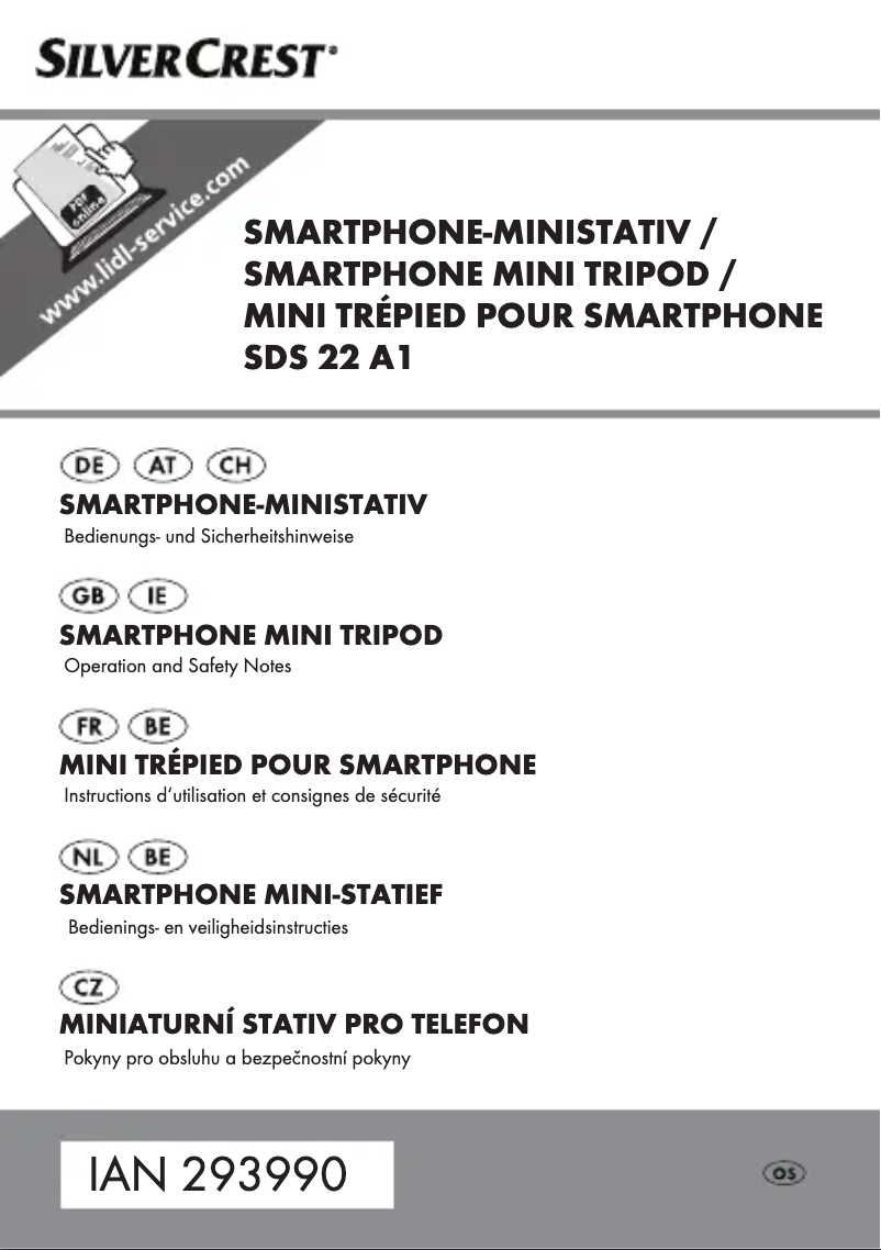 Page 1 de la notice Manuel utilisateur SilverCrest SDS 22 A1