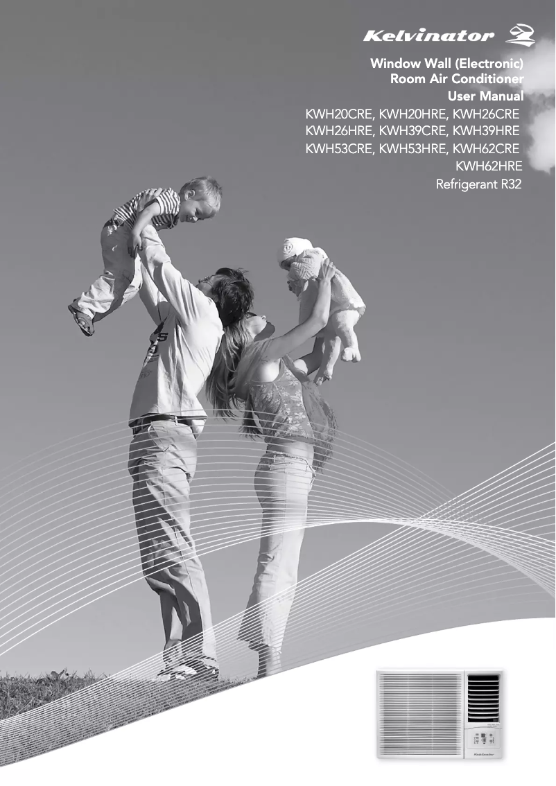 Page n°1 - Mode d'emploi Kelvinator KWH39HRE