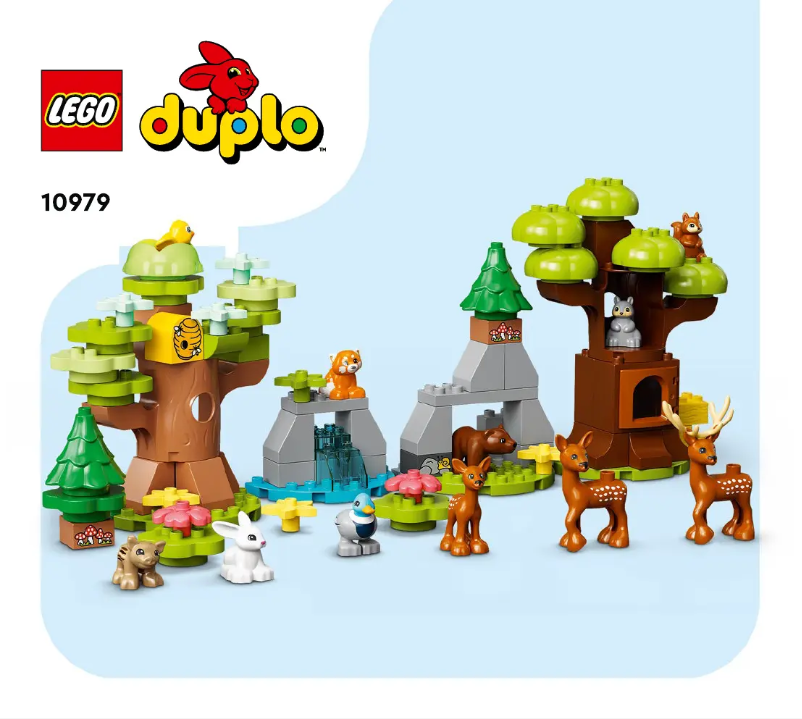 Page n°1 - Manuel utilisateur Lego Duplo 10979