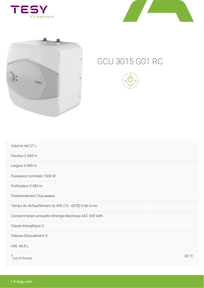 Image de la première page du manuel de l'appareil Compact 30