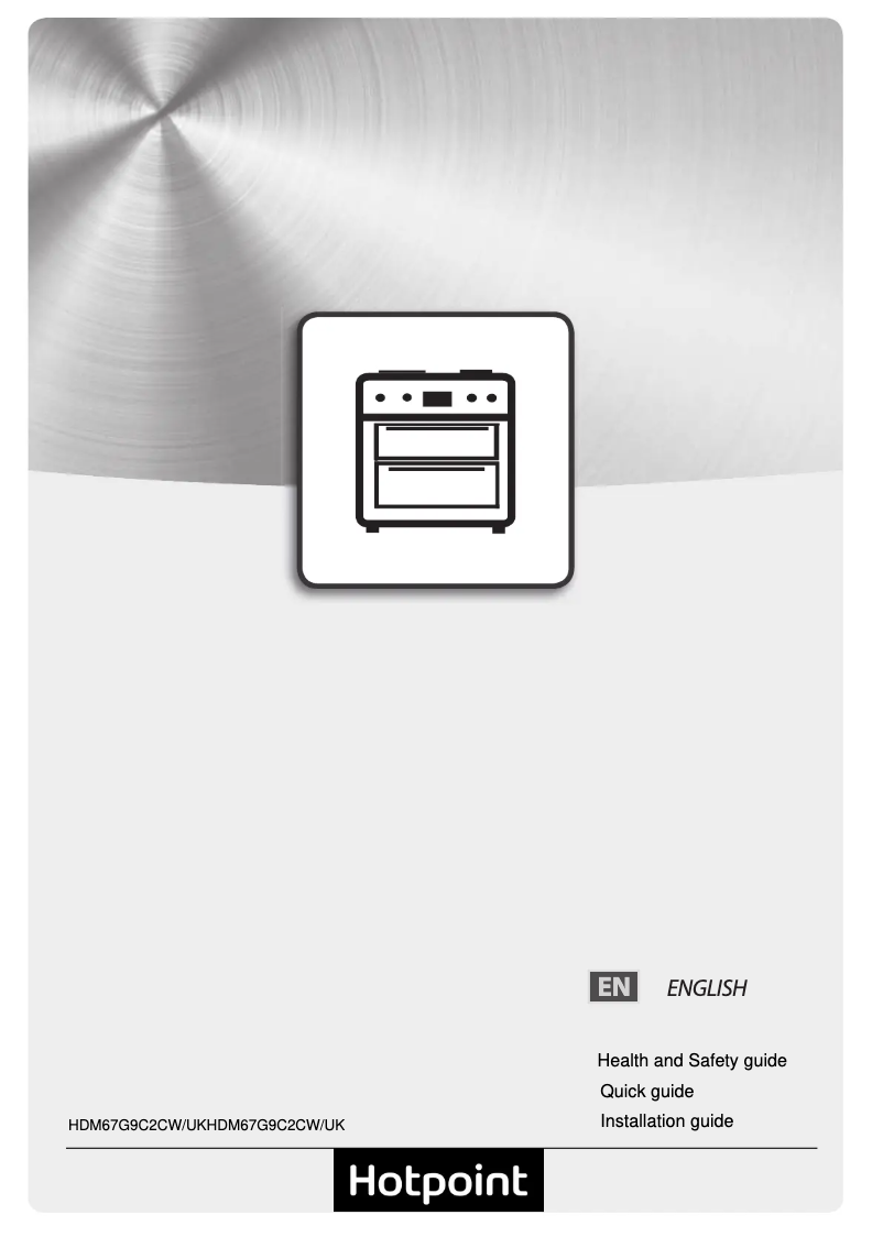 Page 1 de la notice Mode d'emploi Hotpoint HDM67G9C2CW/UK