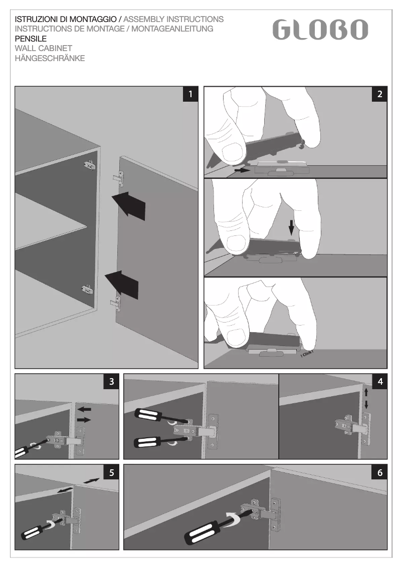 Page n°1 - Manuel utilisateur Globo ED4514